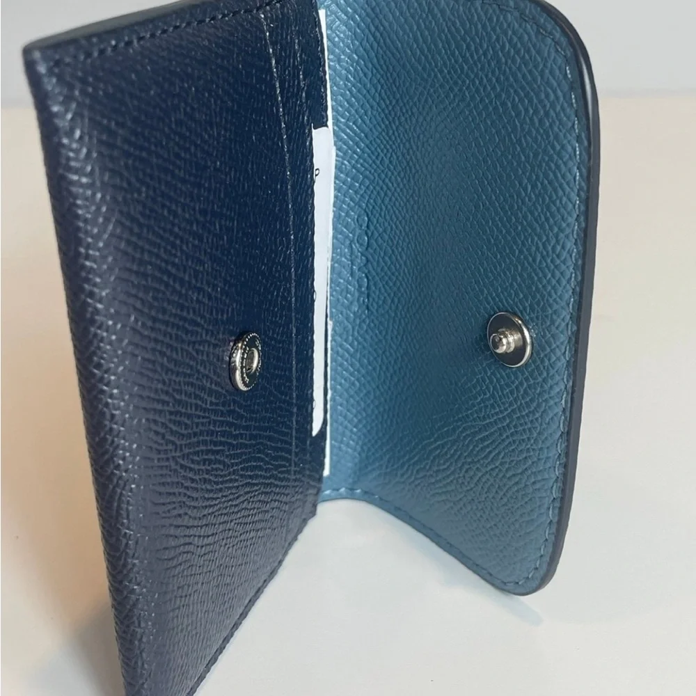 NWOT COACH Rainbow Rivets Card Holder Pouch